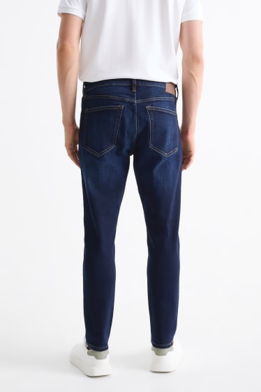 Hommes - Slim tapered jean - jean bleu foncé