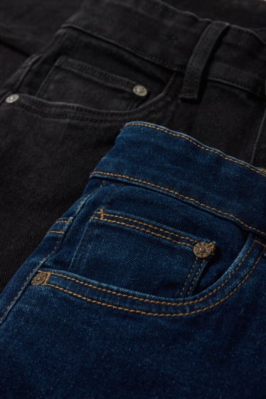 Copii - Băieți - Multipack 2 buc. - skinny jeans - denim-albastru închis