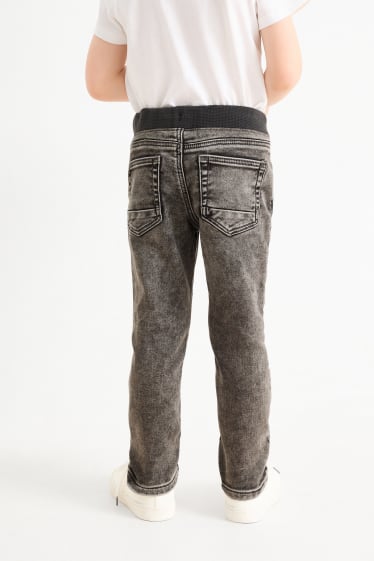 Copii - Băieți - Slim jeans - denim-gri