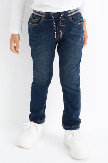 Copii - Băieți - Slim jeans - denim-albastru închis