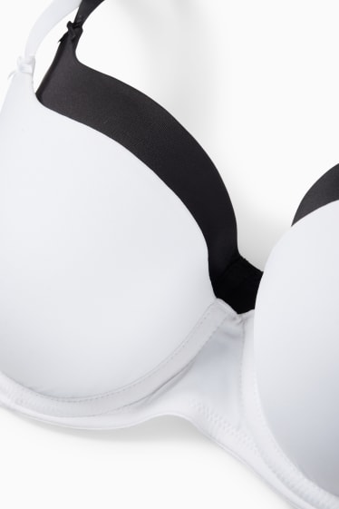 Femei - Multipack 2 buc. - sutien cu armătură - FULL COVERAGE - vătuit - negru
