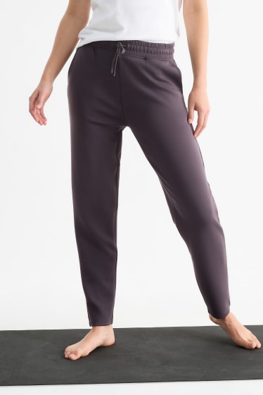 Femei - Pantaloni funcționali - gri închis