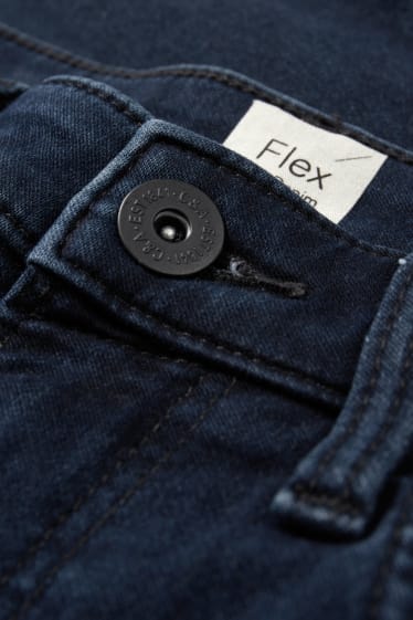 Bărbați - Straight jeans - jog denim - Flex - LYCRA® - denim-albastru închis