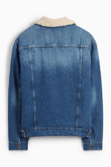 Bărbați - Jachetă din denim - denim-albastru