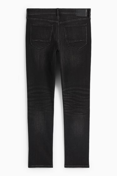 Bărbați - Slim jeans - Flex jog denim - negru