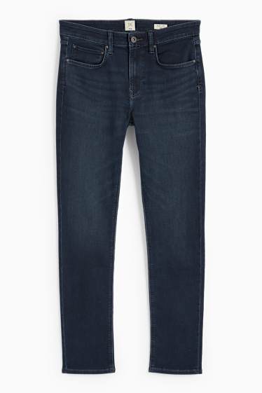 Bărbați - Slim jeans - Flex jog denim - LYCRA® - denim-albastru închis