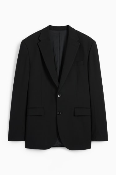 Bărbați - Sacou modular - regular fit - Flex - LYCRA® - Mix & Match - negru