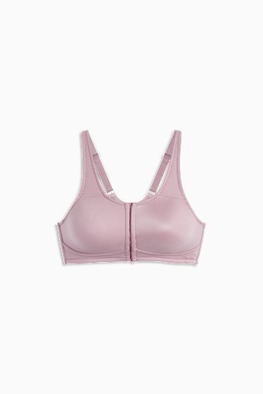 Femei - Sutien post-mastectomie fără armătură - violet deschis