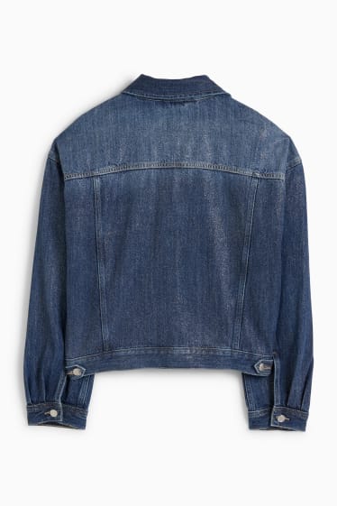 Femei - Jachetă din denim - denim-albastru