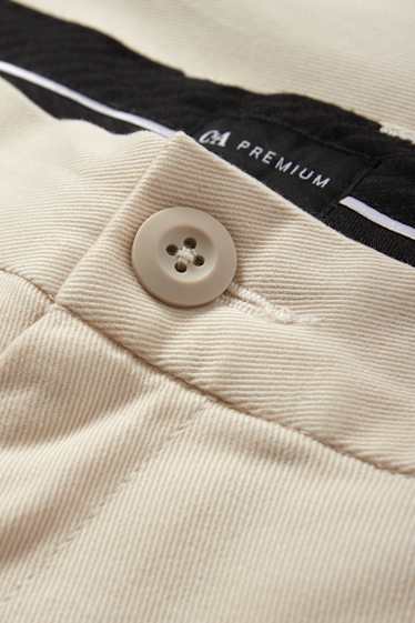 Bărbați - Chino - tapered fit - bej deschis