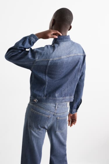 Femei - Jachetă din denim - denim-albastru