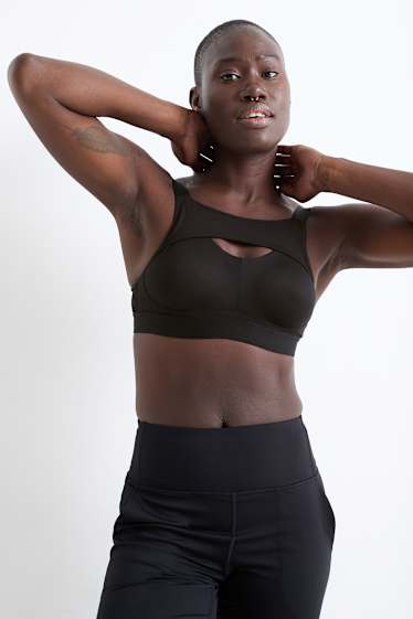 Femei - Sutien funcțional - 4 Way Stretch - negru