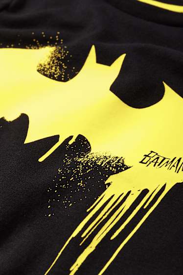 Kinderen: jongens - Batman - set - pyjama en slaapmasker - 3-delig - zwart