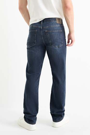 Bărbați - Straight jeans - LYCRA® - denim-albastru închis
