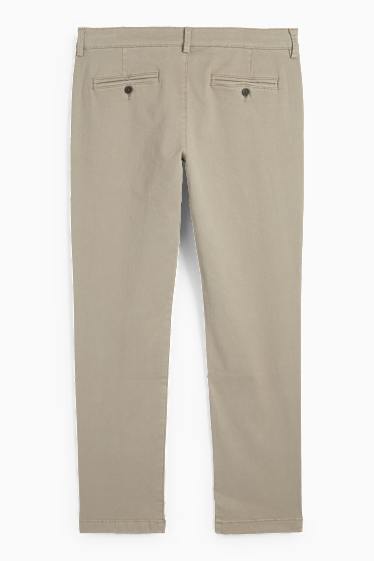 Herren - Chino - Slim Fit - Flex - taupe