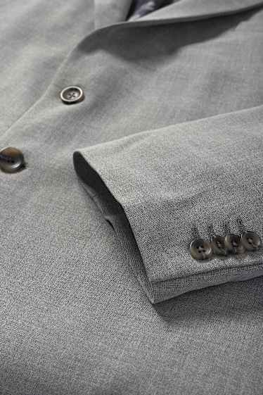 Bărbați - Sacou modular - regular fit - Flex - gri