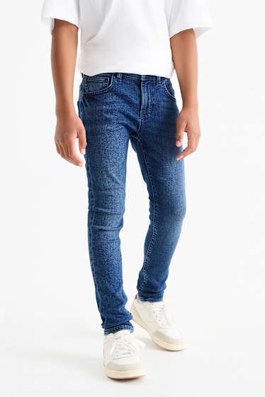 Copii - Băieți - Multipack 2 buc. - skinny jeans - betelie extra-îngustă - denim-albastru închis