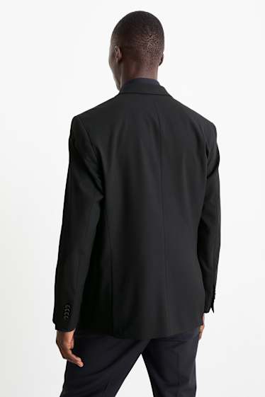 Bărbați - Sacou modular - regular fit - Flex - LYCRA® - Mix & Match - negru