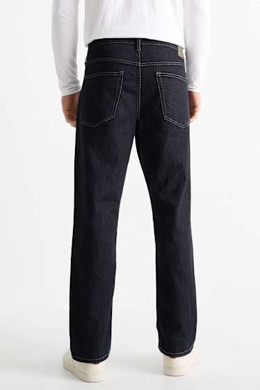Bărbați - Straight jeans - LYCRA® - denim-albastru închis