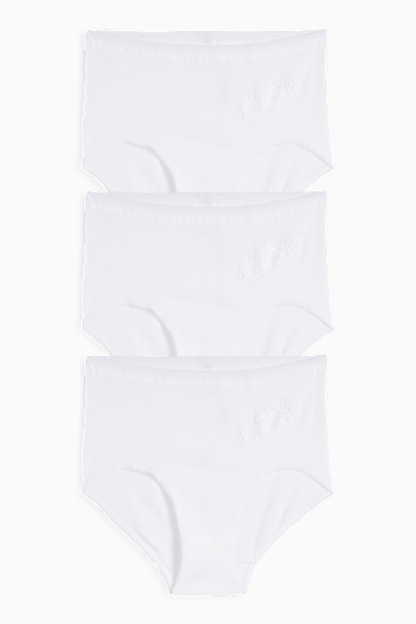 Women - Multipack of 3 - knickers - white