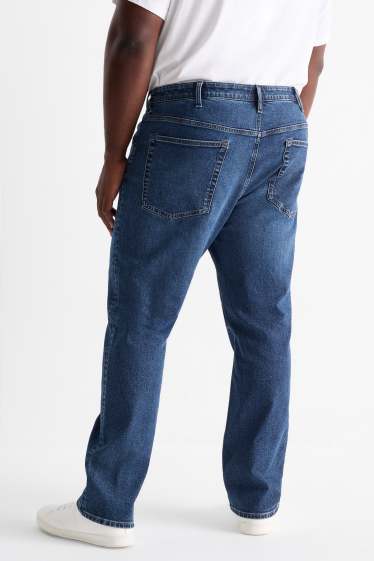 Bărbați - Straight jeans - LYCRA® - denim-albastru