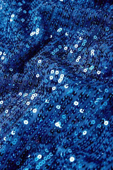 Dámské - Pajetkové tričko - tmavomodrá