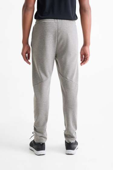 Bărbați - Pantaloni de trening - gri deschis melanj