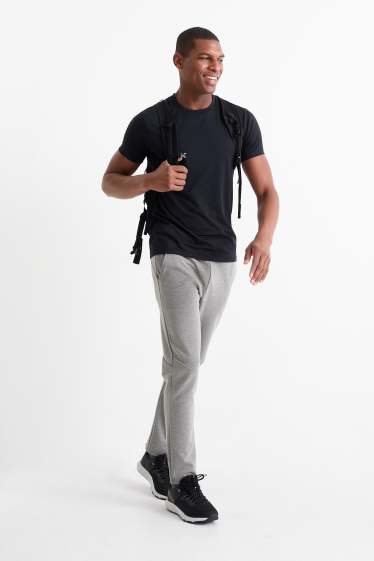 Bărbați - Pantaloni de trening - gri deschis melanj