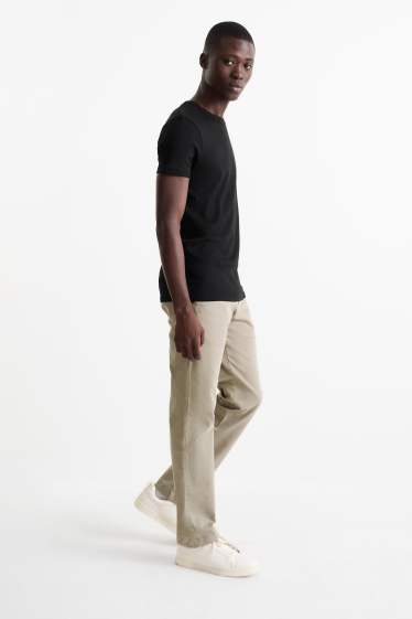 Herren - Chino - Slim Fit - Flex - taupe