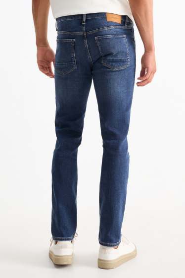 Bărbați - Slim jeans - Flex jog denim - LYCRA® - denim-albastru închis