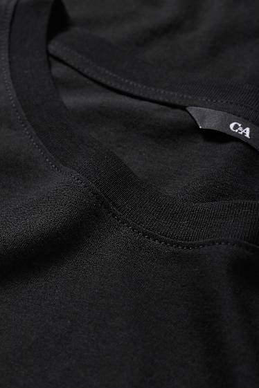 Bărbați - Multipack 5 buc. - tricou - negru