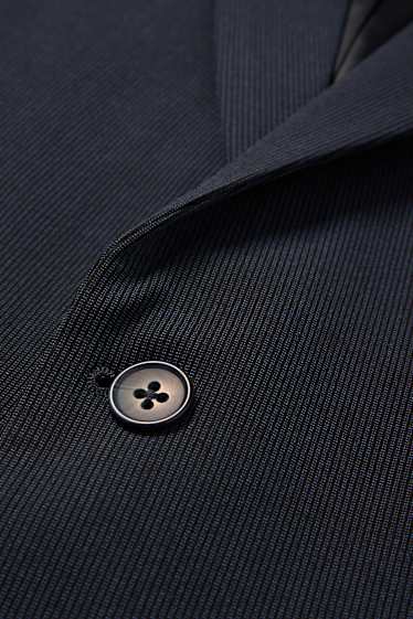 Bărbați - Sacou modular - regular fit - Flex - albastru închis