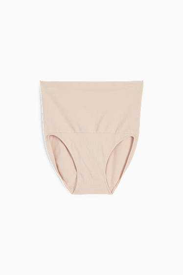 Women - Shaping knickers - seamless - light beige