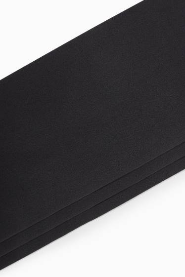 Femei - Multipack 3 perechi - șosete fine - LYCRA® - 20 DEN - negru