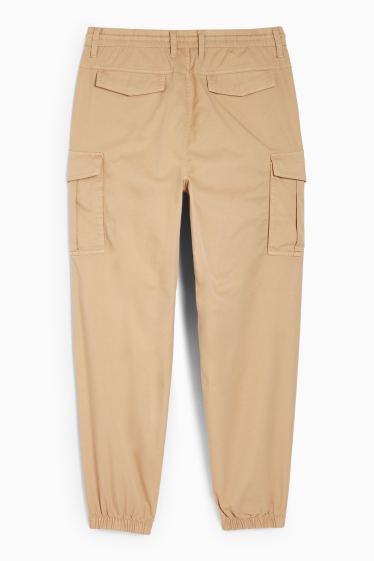Bărbați - Pantaloni cargo - bej