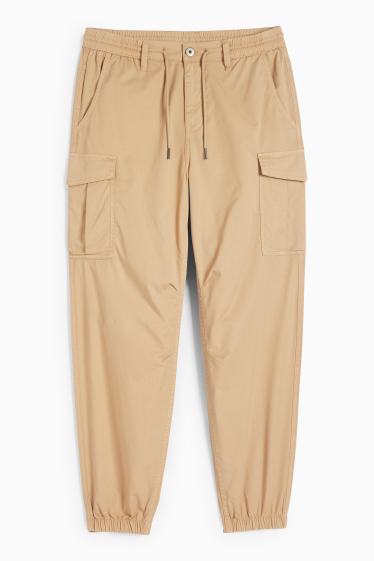 Bărbați - Pantaloni cargo - bej