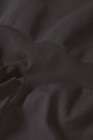 Femei - Pantaloni modelatori - fără cusături - negru