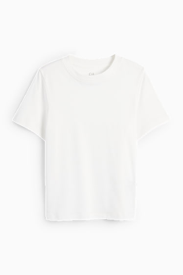 Femei - Tricou - slim fit - alb