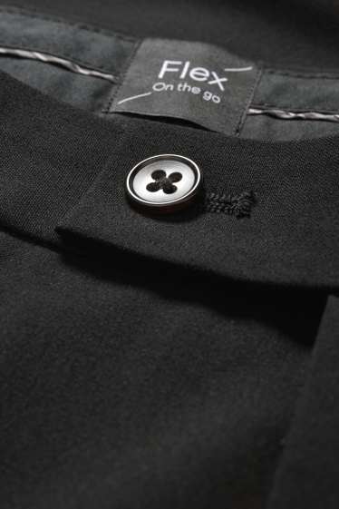 Bărbați - Pantaloni modulari - regular fit - Flex - LYCRA® - negru