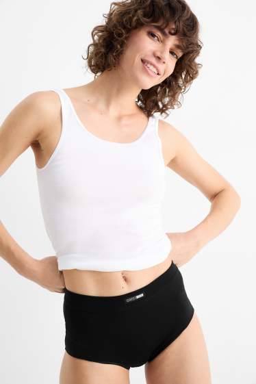 Women - Hipster - LYCRA® - black