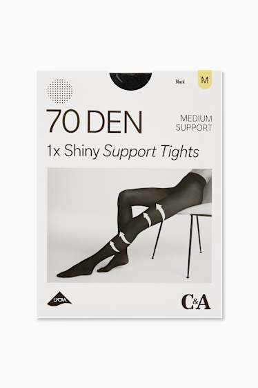 Femei - Dresuri - LYCRA® - 70 DEN - negru