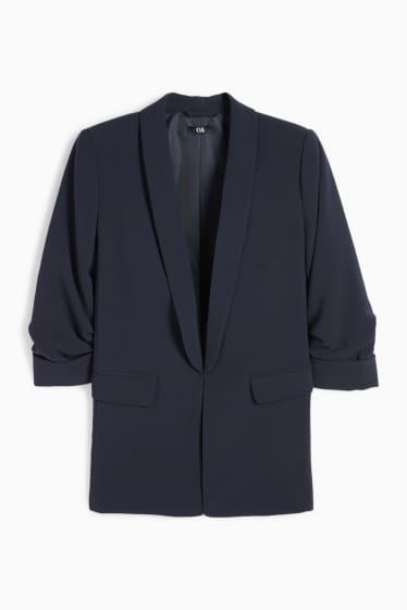 Femei - Blazer office - relaxed fit - albastru închis