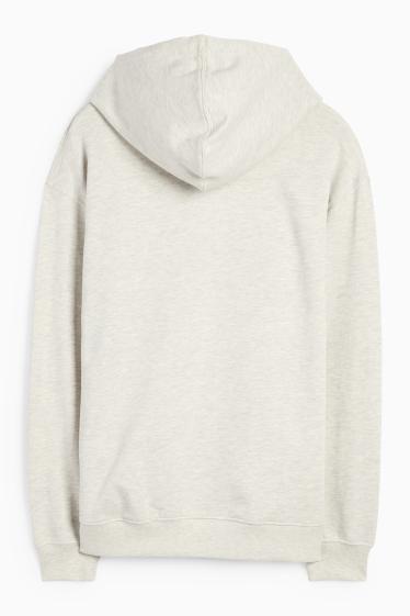 Herren - Hoodie - hellgrau-melange