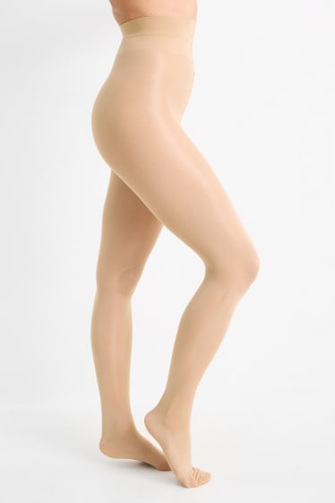 Femei - Dresuri - LYCRA® - 70 DEN - bej deschis