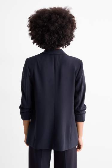 Femei - Blazer office - relaxed fit - albastru închis