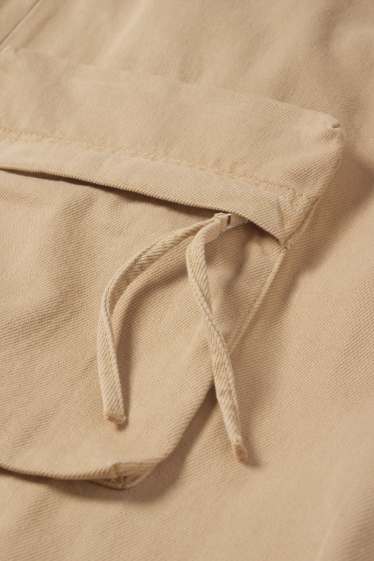 Bărbați - Cargo jeans - baggy fit - bej
