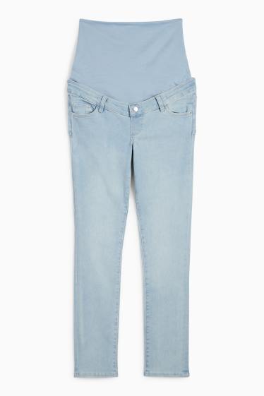 Femei - Jeans gravide - slim jeans - LYCRA® - denim-albastru deschis