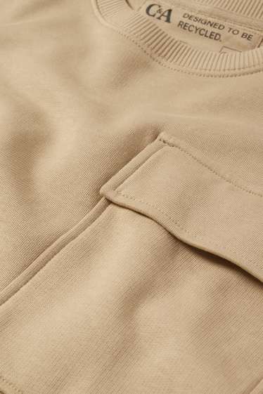 Heren - Sweatshirt - beige