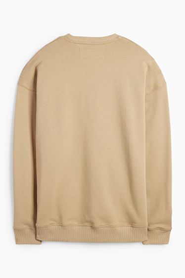 Heren - Sweatshirt - beige
