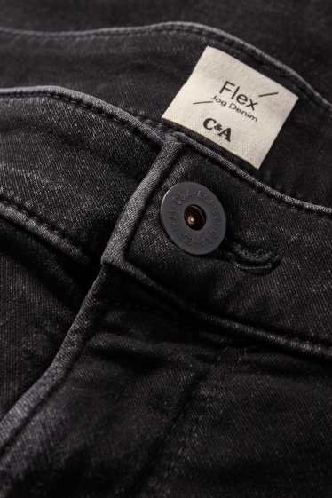 Bărbați - Slim jeans - jog denim - LYCRA® - negru